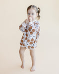 Load image into Gallery viewer, Bubble Romper | Milk & Cookies
