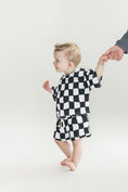 Load image into Gallery viewer, Shorts Set | Wavy Checkered
