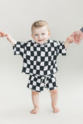 Load image into Gallery viewer, Shorts Set | Wavy Checkered
