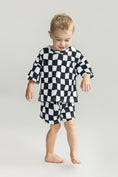 Load image into Gallery viewer, Shorts Set | Wavy Checkered
