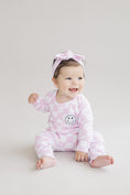 Load image into Gallery viewer, Checkered Smiley Lounge Set | Pink
