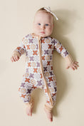 Load image into Gallery viewer, Bamboo Zip Romper | Xoxo
