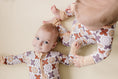 Load image into Gallery viewer, Bamboo Zip Romper | Xoxo
