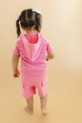 Load image into Gallery viewer, Terry Cargo Shorts Set | Pink
