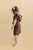 Load image into Gallery viewer, Terry Cargo Shorts Set | Chocolate
