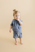 Load image into Gallery viewer, Cargo Shorts Set | Blue
