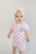 Load image into Gallery viewer, Checkered Shorts Set | Pink

