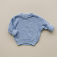 Load image into Gallery viewer, Chunky Knit Sweater | Blue
