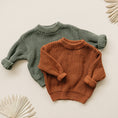 Load image into Gallery viewer, Chunky Knit Sweater | Green
