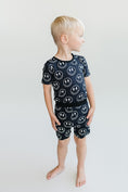 Load image into Gallery viewer, Bamboo Two Piece Shorts Set | Electric Smiley
