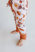 Load image into Gallery viewer, Bamboo Zip Romper | Pumpkin Spice
