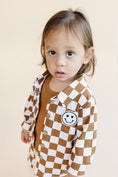 Load image into Gallery viewer, Cotton Shacket | Smiley Checkered Copper
