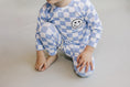 Load image into Gallery viewer, Checkered Smiley Lounge Set | Blue
