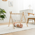 Load image into Gallery viewer, Baby Play Gym in Natural Wood
