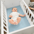 Load image into Gallery viewer, Muslin Fitted Bassinet Crib Sheet
