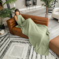 Load image into Gallery viewer, Adult Muslin Blanket in Sage
