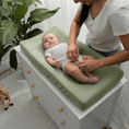 Load image into Gallery viewer, Muslin Fitted Changing Pad Cover
