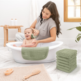Load image into Gallery viewer, Muslin Washcloths in Sage
