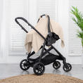 Load image into Gallery viewer, Baby Car Seat Cover in Sand
