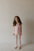 Load image into Gallery viewer, Girl’s Bamboo Button Up Lounge Set | Giselle
