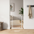 Load image into Gallery viewer, Baby Safety Gate in White
