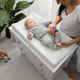 Load image into Gallery viewer, Muslin Fitted Changing Pad Cover
