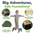 Load image into Gallery viewer, 1-Step Wooden Stool for Kids
