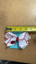 Load image into Gallery viewer, Back-to-school Apple Applique Girls Hairpin 4 Inches/6.25 inches
