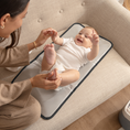 Load image into Gallery viewer, Compact Changing Pad in Solid Black
