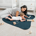 Load image into Gallery viewer, Baby Muslin Blanket in Neptune
