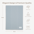 Load image into Gallery viewer, Cotton Burp Cloths in Pacific Blue
