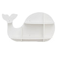 Load image into Gallery viewer, 2 Pieces Floating Dolphin Shelves Wall Mounted Storage Display Rack
