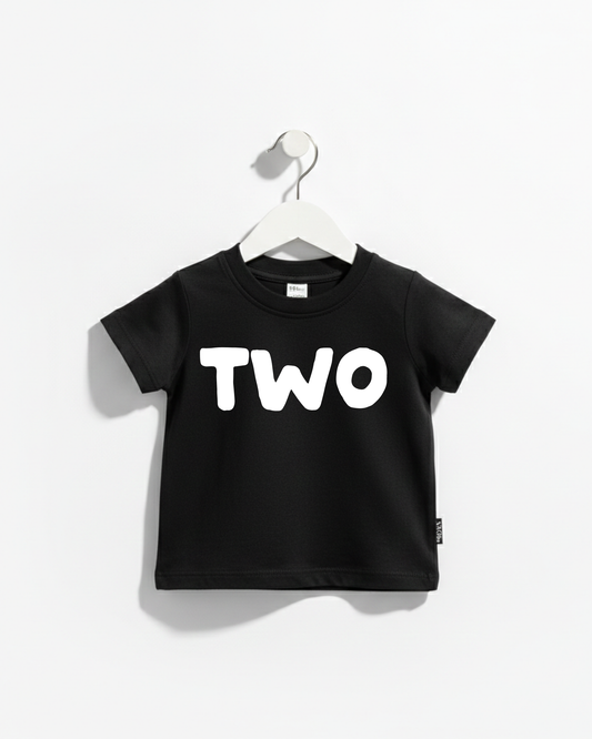 TWO - Birthday Kids Tee