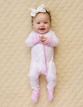 Load image into Gallery viewer, Bamboo Zip Romper | Petal Whimsy
