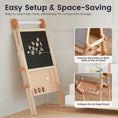 Load image into Gallery viewer, Tiny Land® Caramel Magnitales Easel & Paper Roll Set
