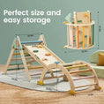 Load image into Gallery viewer, Tiny Land® 7-in-1 Morandi Pikler Triangle Set
