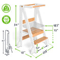 Load image into Gallery viewer, Adjustable Foldable Kitchen Tower
