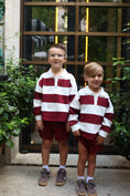 Load image into Gallery viewer, Child Rugby Sweatshirt | Deep Cranberry
