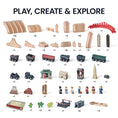 Load image into Gallery viewer, Tiny Land® 1920 Railway Adventure Train Table

