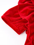 Load image into Gallery viewer, Christmas Red Velvet Girls Dress

