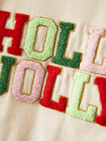 Load image into Gallery viewer, Christmas Letter Applique Top + Flared Pants Outfit Set
