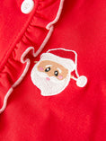 Load image into Gallery viewer, Christmas Red Girls Embroidered Pajamas
