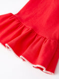 Load image into Gallery viewer, Christmas Red Girls Embroidered Pajamas
