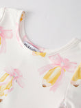 Load image into Gallery viewer, Back to School Bow Pencil Print Girls Dress
