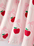 Load image into Gallery viewer, Back to School Apple Striped Sweet Girl Dress
