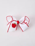 Load image into Gallery viewer, Back-to-school Apple Applique Girls Hairpin
