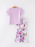 Load image into Gallery viewer, Spring and Summer TS Print Short Sleeve Pants Set
