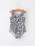 Load image into Gallery viewer, “Leopard” Floral Boutique Swimsuit
