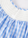 Load image into Gallery viewer, 4th of july Flag Embroidery Smocking Girls Dress
