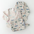 Load image into Gallery viewer, The Grayson Long Sleeve Bib - Lakeside Blooms
